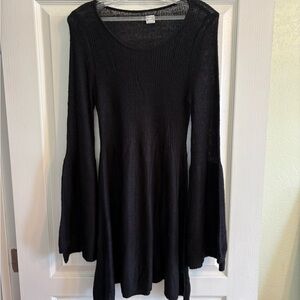 Venus Black Knit Sweater
